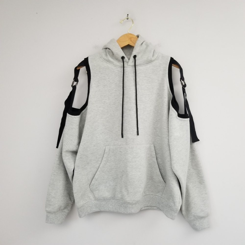 LF Emma Sam Oversized Cold Shoulder Hoodie